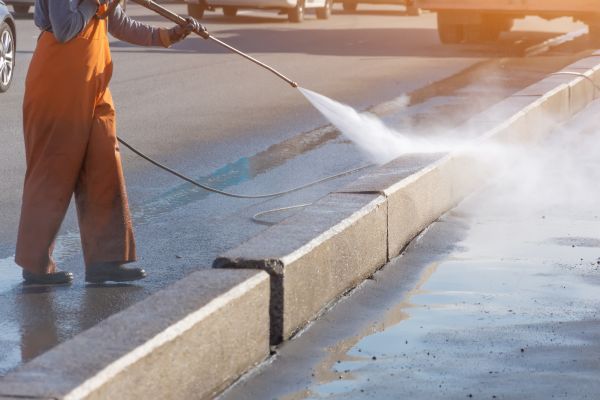 Commercial Concrete Cleaning in Morgan Hill