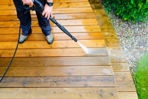 Cost of Deck Power Washing in Morgan Hill