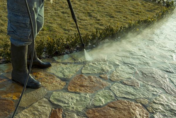 Cost of Stone Power Washing in Morgan Hill