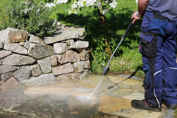 Cost of Stone Pressure Washing in Morgan Hill