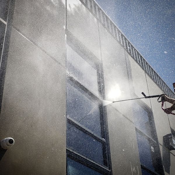 Cost of Exterior Building Washing in Morgan Hill