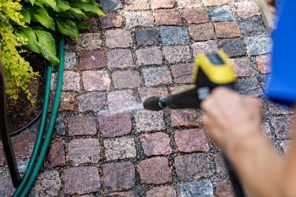 Cost of Paver Sidewalk Cleaning in Morgan Hill