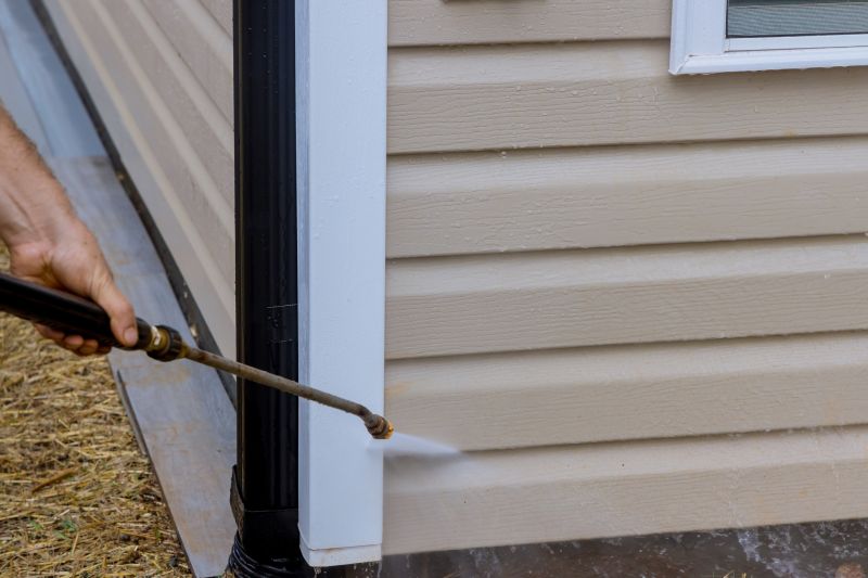 Aluminum Siding Power Washing