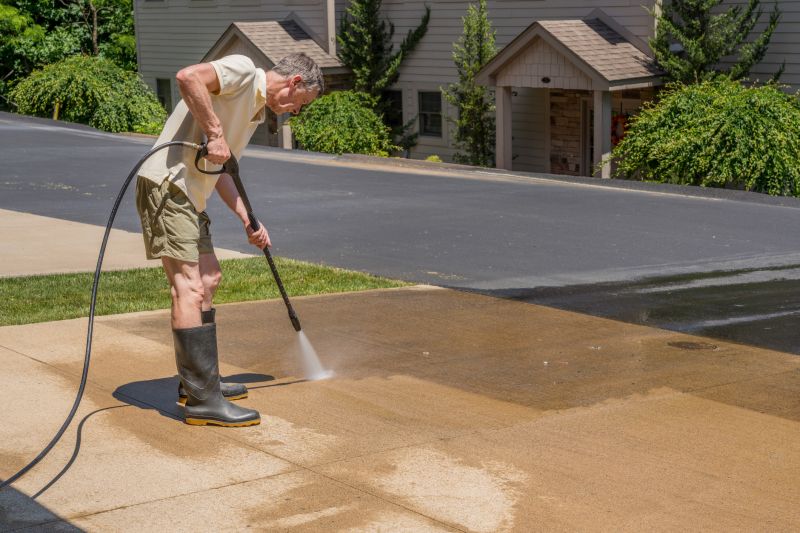 Clean Driveway and Walkways
